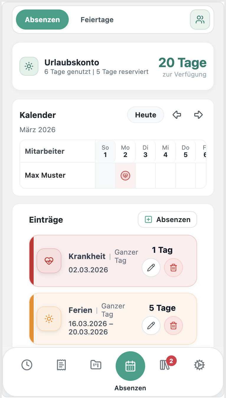 ziite Mobile-App Screenshot